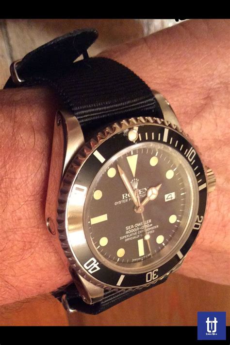 rolex submariner cinturinoin pelle